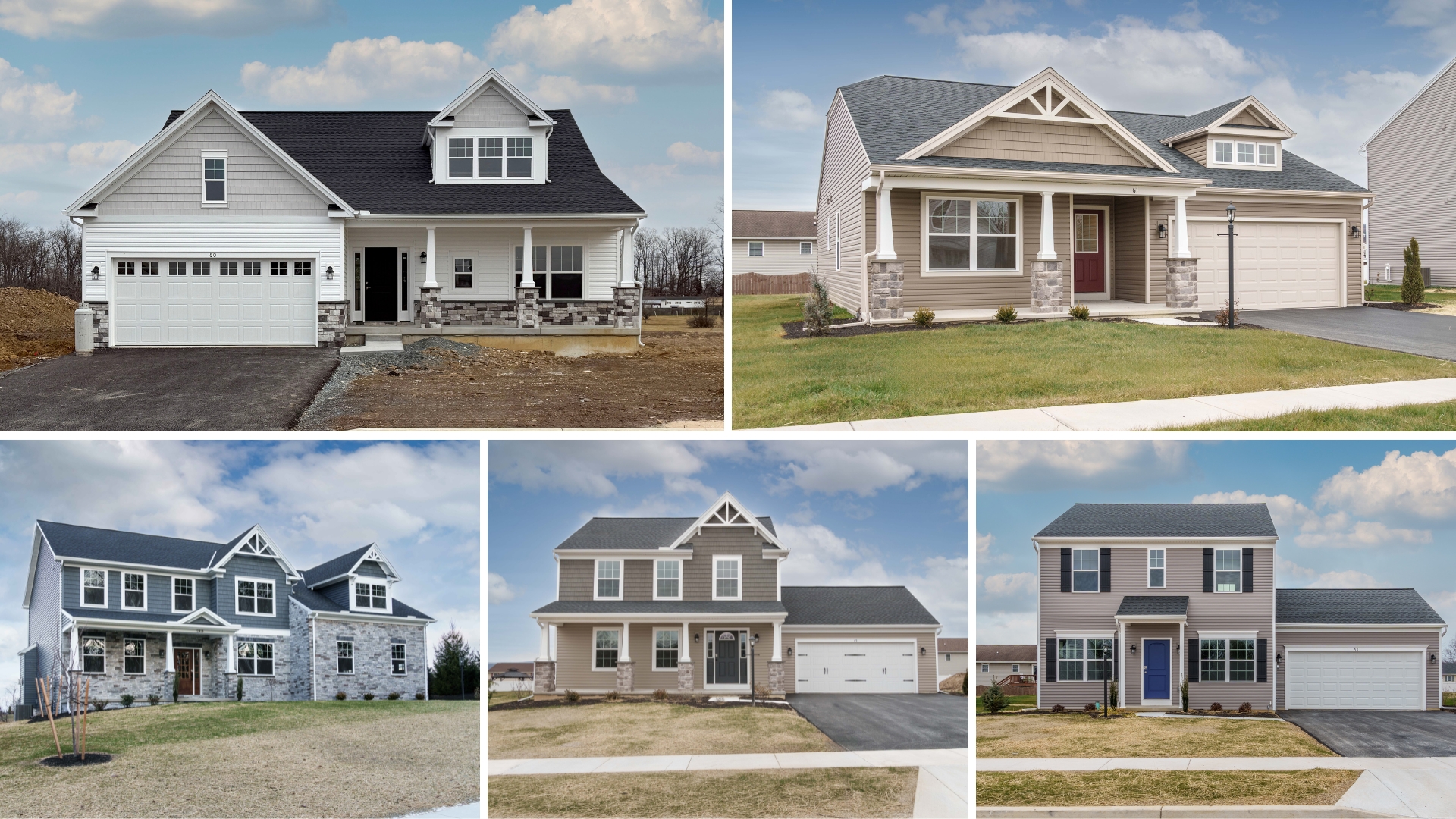 Open House Event in Chambersburg and Biglerville – Tour 5 New Homes